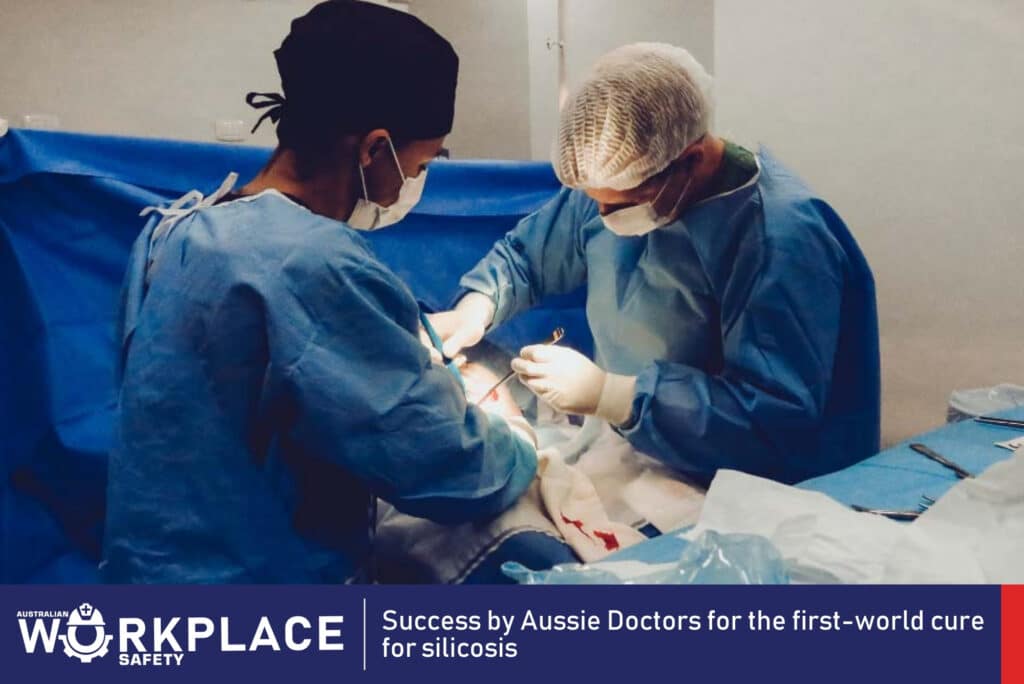 Success by Aussie Doctors for the first-world cure for silicosis