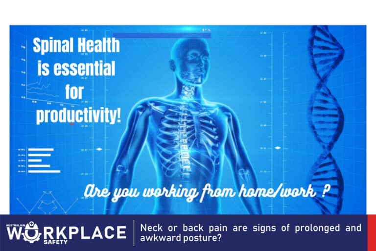 Workplace Safety posture - Neck or back pain are signs of prolonged and awkward posture?