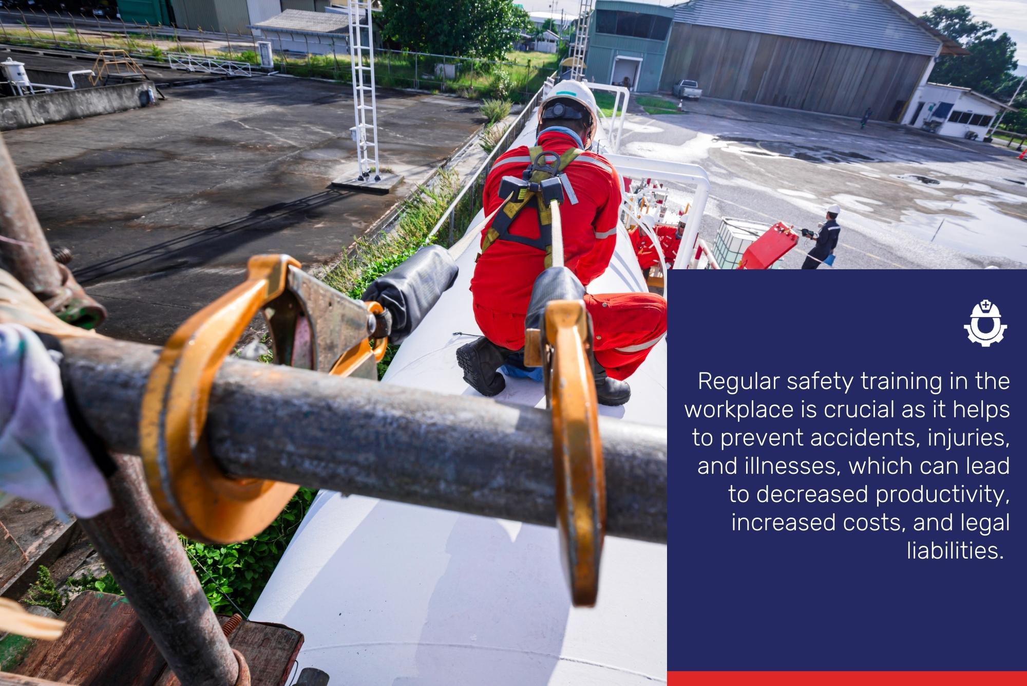 The benefits of regular safety training in the workplace